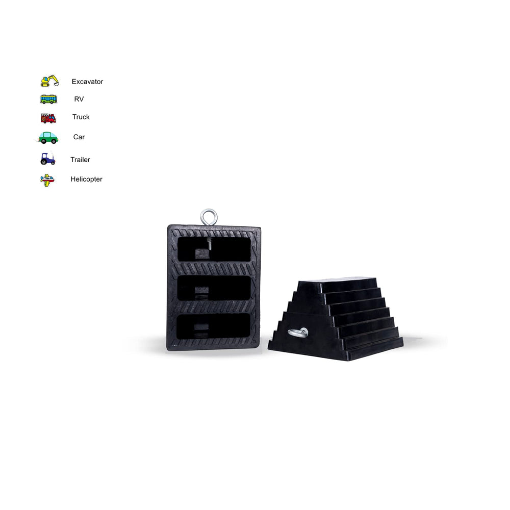 Tiousmoky chocks ideal for campers, RVs, trucks, and trailers