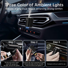 TIQTGD aluminum alloy finish diffuser adds premium look to cabin