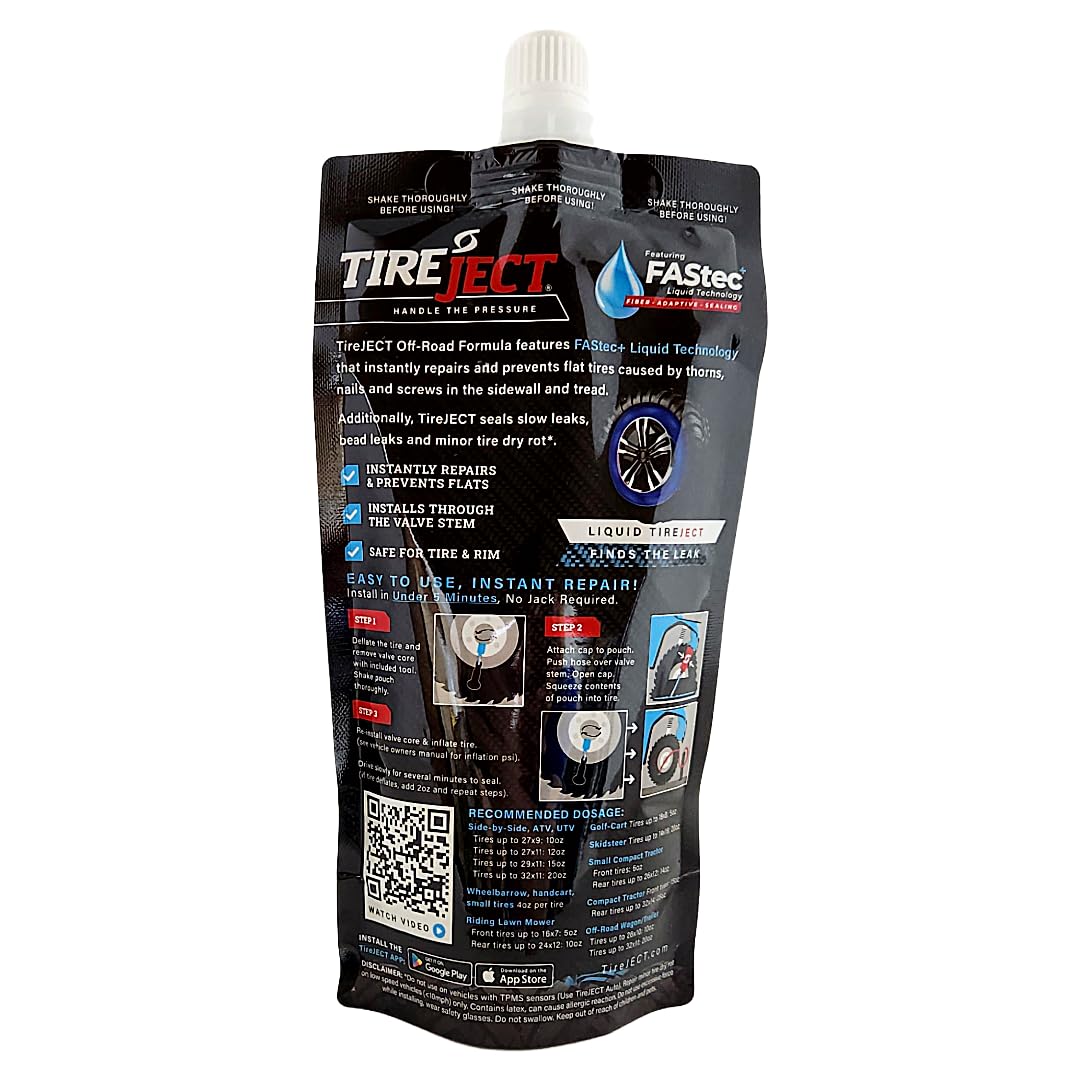 TireJect bead-leak-seal demonstrates sealing bead leaks for rugged terrain.