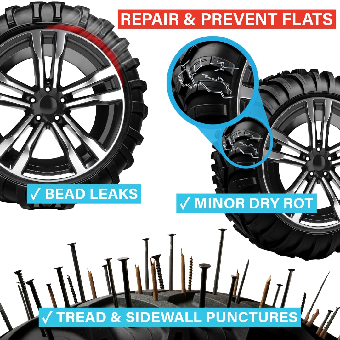 TireJect liquid rubber formula with recycled tire particles.