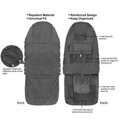 TIROL easy-installation guide-front-seat-cover simplifies setup for quick protection.