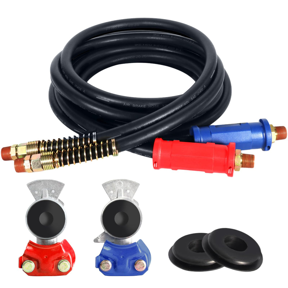 TIROL spring-loaded coil protectors reduce kinking during tight dock maneuvers.