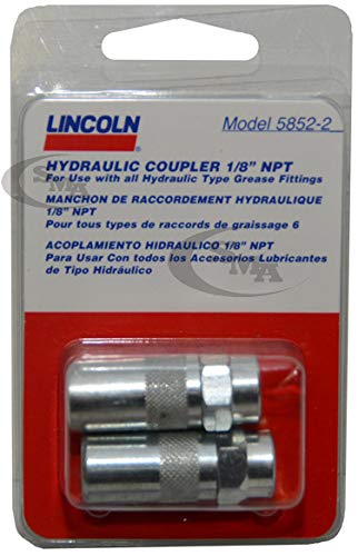 TISCO Lincoln grease gun fitting 2-pack for quick repairs and reliable lubrication.