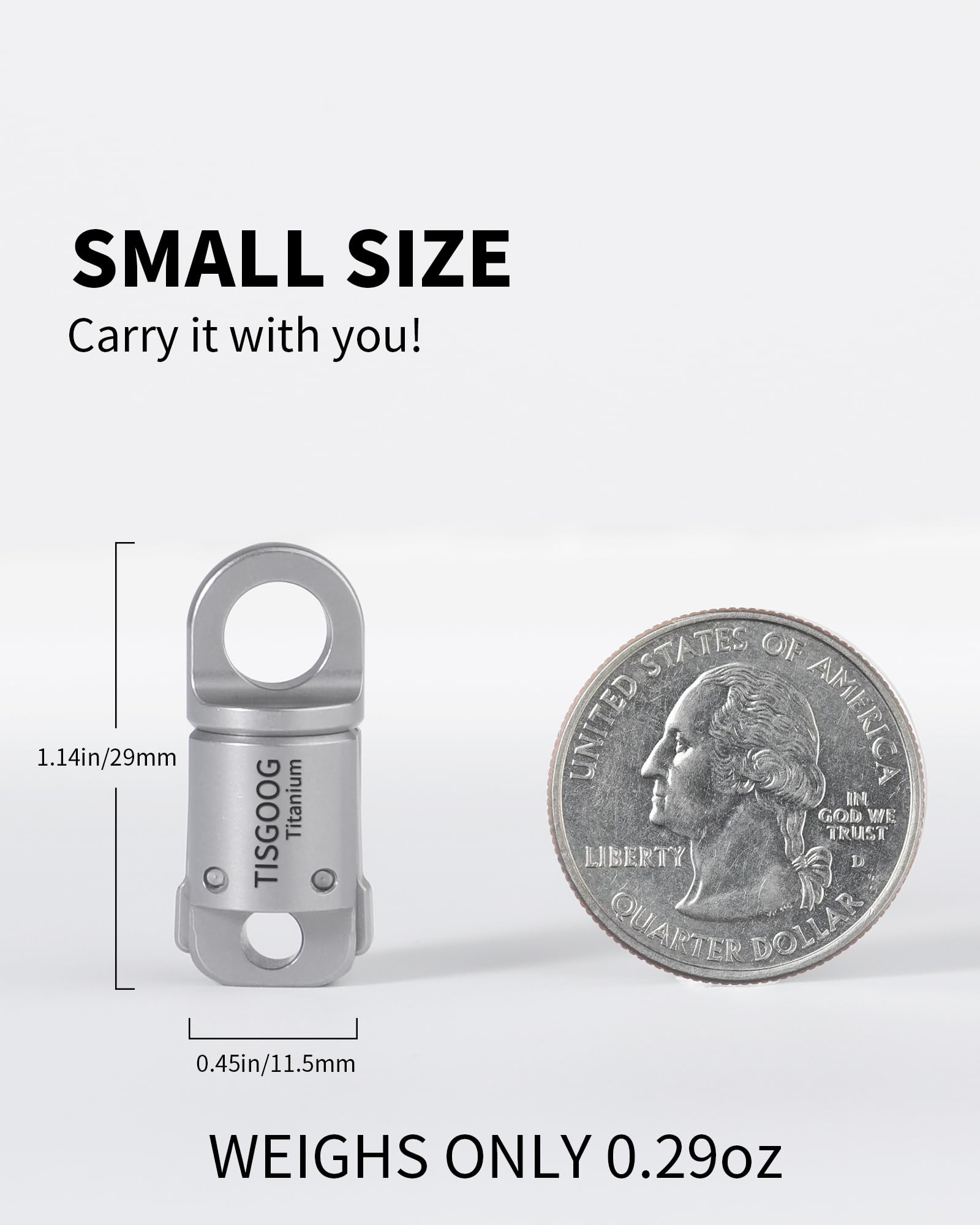 TISGOOG 360-degree rotatable design prevents tangles