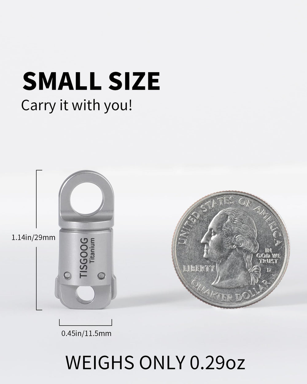 TISGOOG 360-degree rotatable design prevents tangles