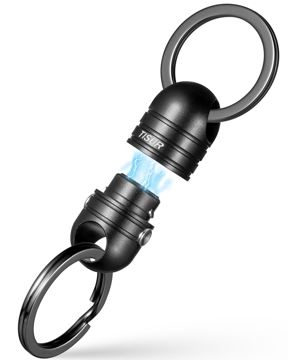 TISUR quick-release keychain magnetic connector for fast key changes.