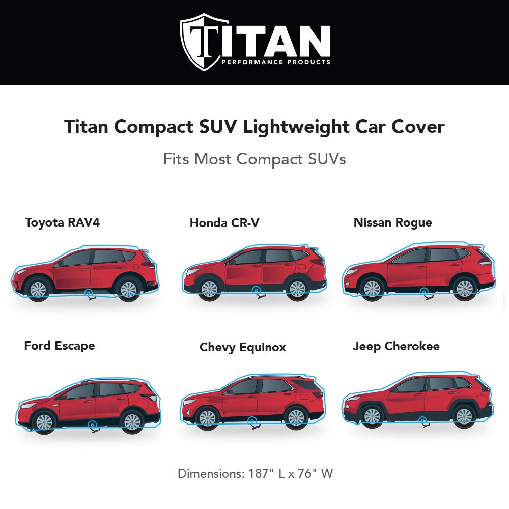 Titan 210T inner anti-scratch coating preserves the vehicle finish.