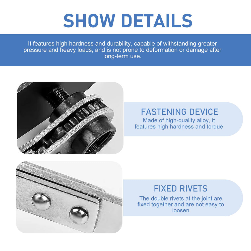 Titgoes central ratchet wheel shows uniform piston alignment