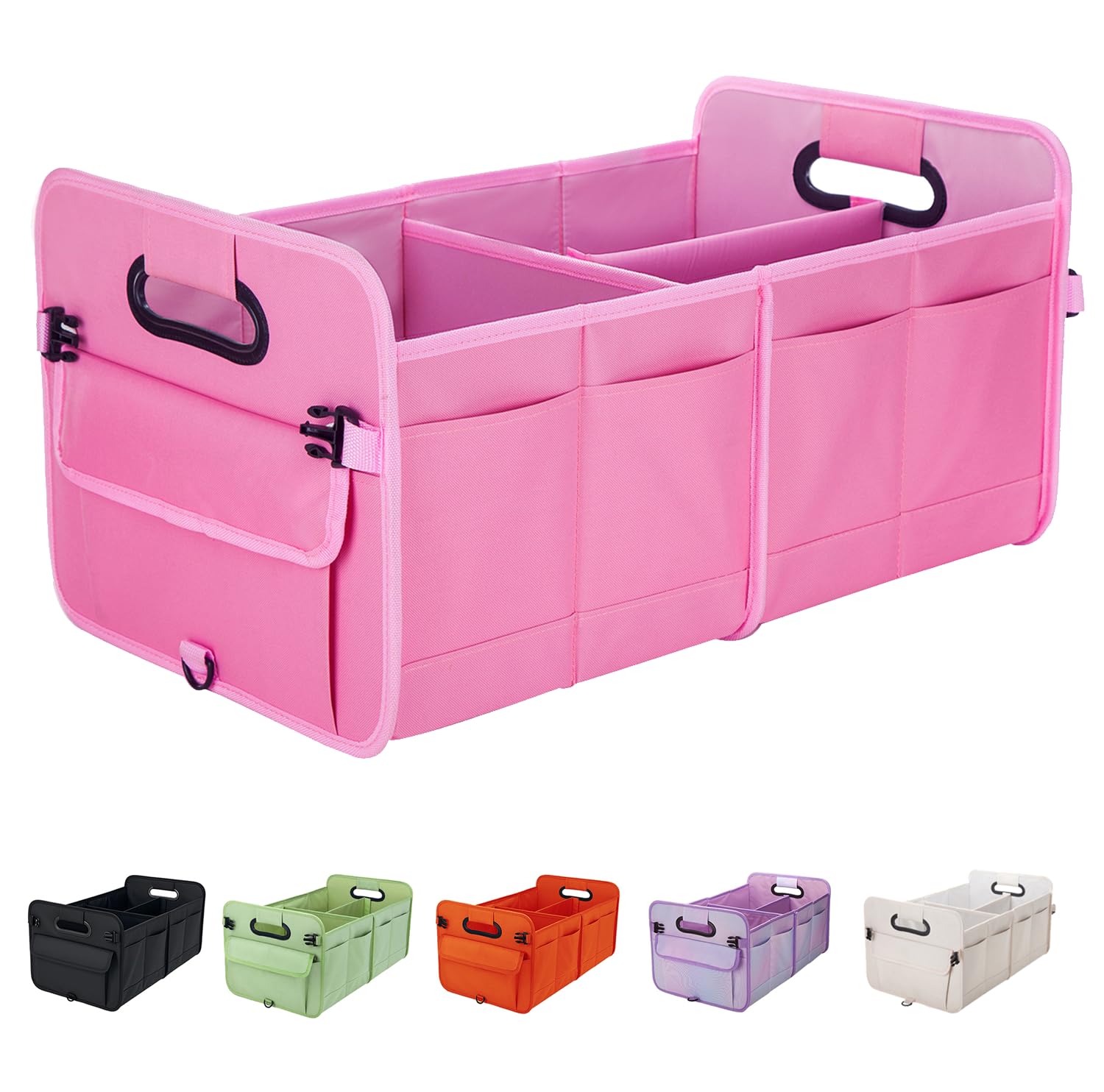 titiyiof trunk organizer in SUV trunk with 70L capacity for easy storage