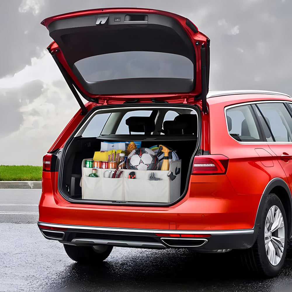 titiyiof trunk organizer beige option to match car interiors.