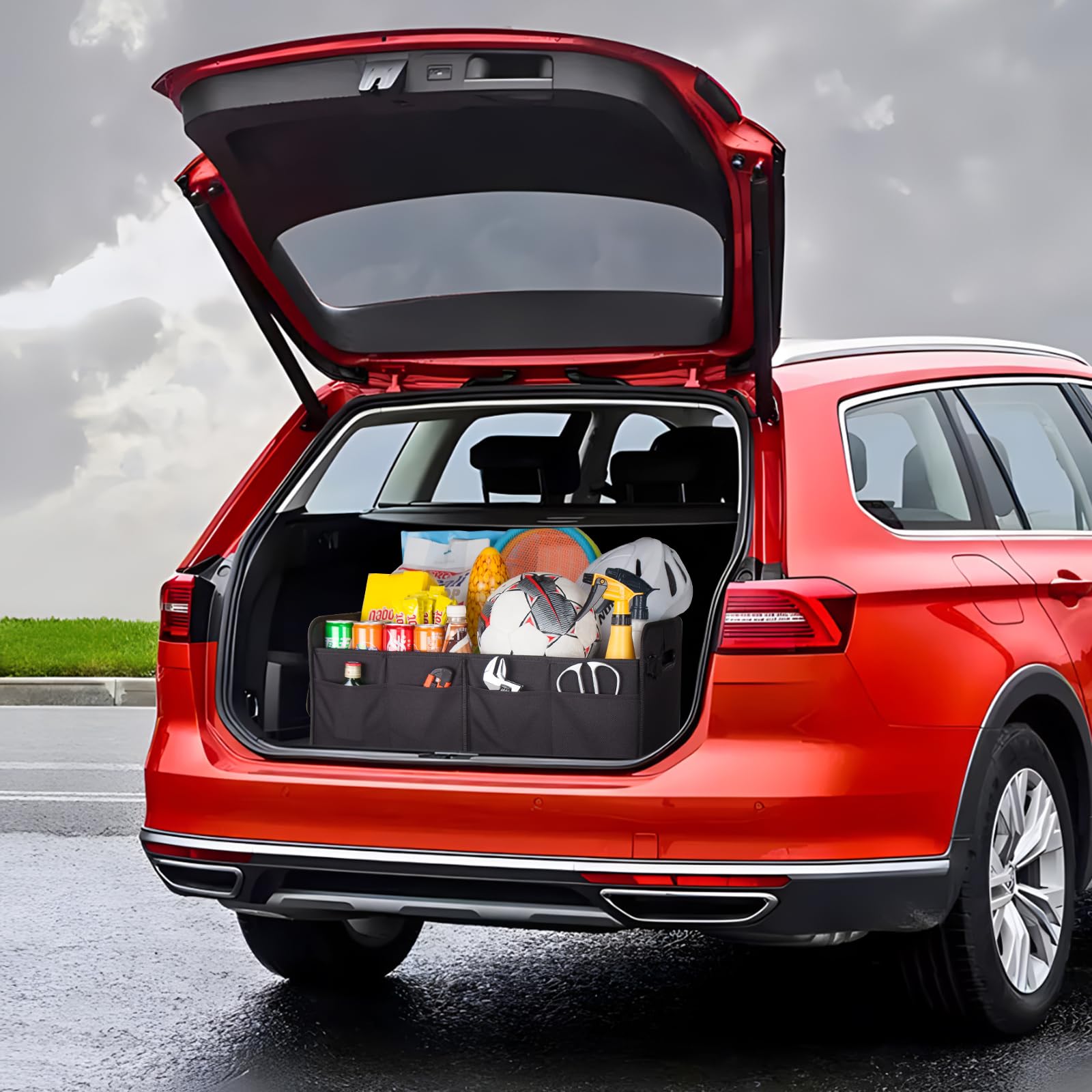 titiyiof trunk organizer color options blend with car interior.
