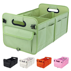 titiyiof trunk organizer folded flat for easy storage and quick setup