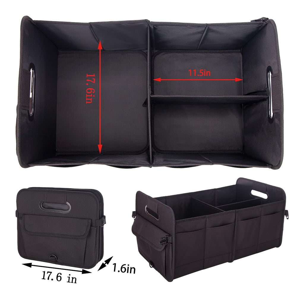 titiyiof trunk organizer interior compartments keeping groceries and tools sorted.