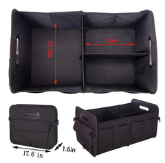 titiyiof trunk organizer interior compartments keeping groceries and tools sorted.