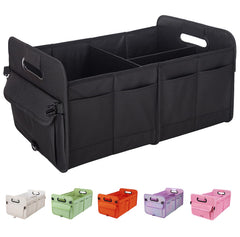 titiyiof trunk organizer in SUV setting showing ample space and organization.