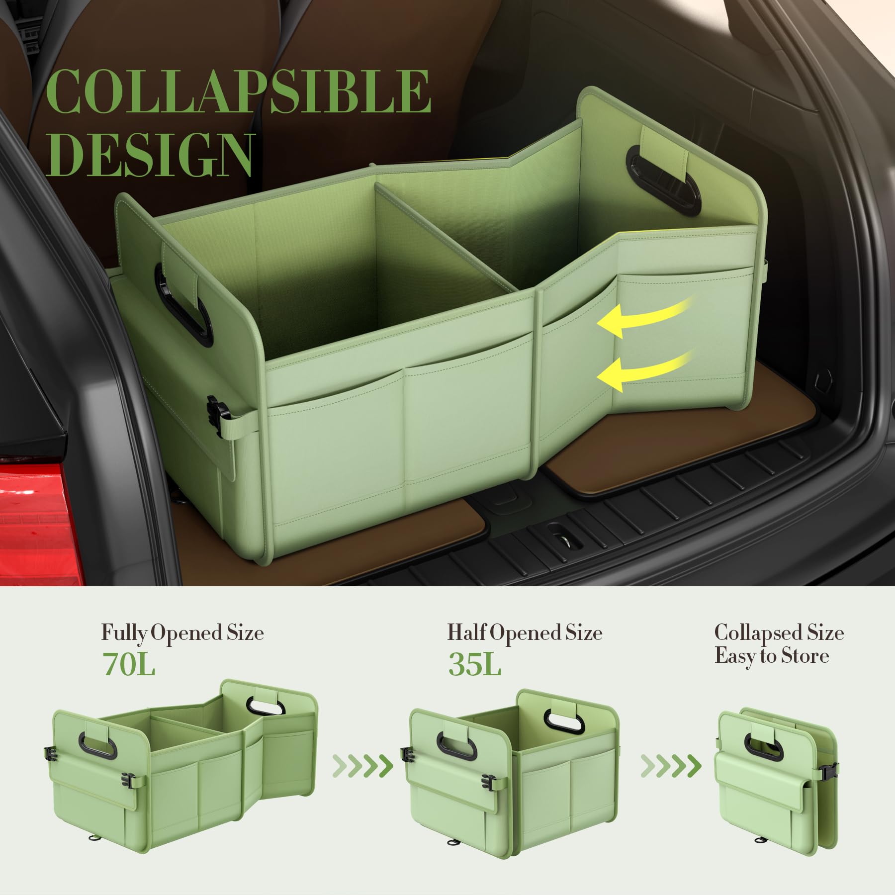 waterproof 600D fabric of titiyiof keeps contents dry during rain or spills