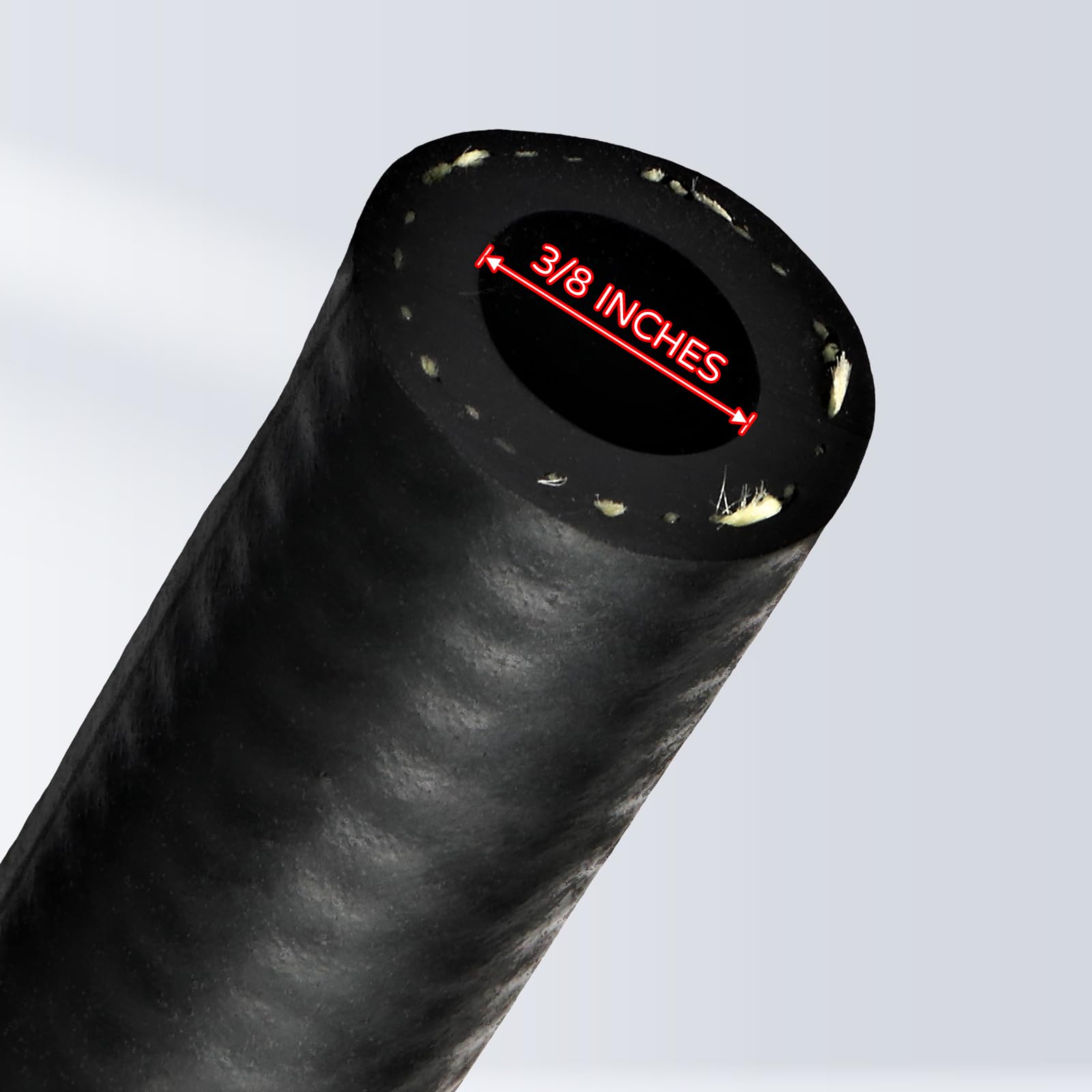 TKKEUEP molded fuel line 135-degree bend offers flexible routing options