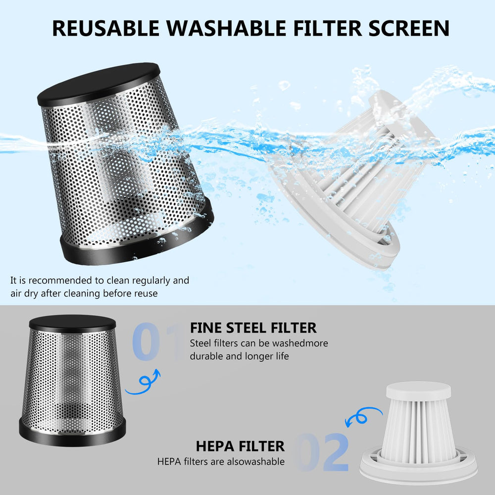 Tkkich reusable steel filter offers long-lasting filtration and easy cleaning.