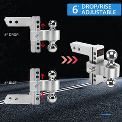 Tlvuvmo dual-ball head design simplifies installation and mounting