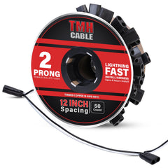 TMH 50 count wire harness roll with 12 inch spacing for clean LED installs