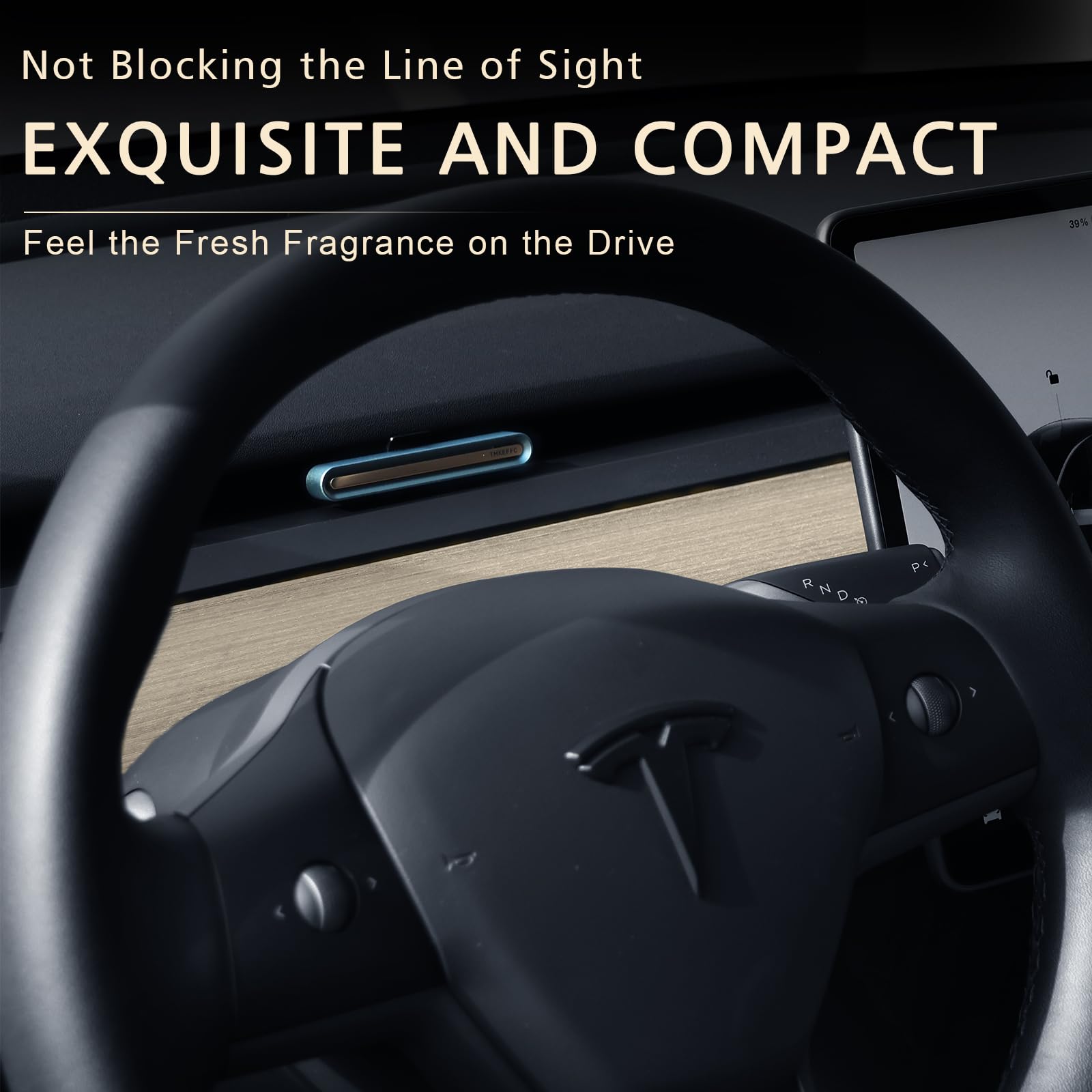 Gift-ready Tesla accessory with modern blue-silver finish