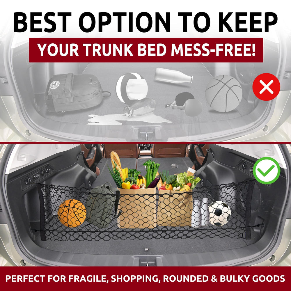 TN TrunkNets premium polypropylene trunk net showing durable, flexible fabric.