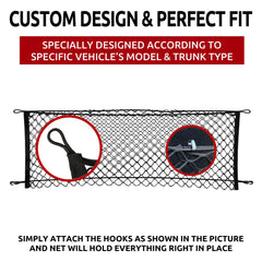 Premium non-toxic polypropylene construction for durable trunk organization.