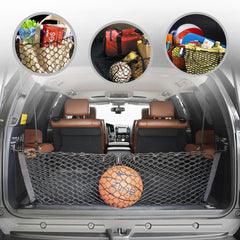 TN TrunkNets envelope-style trunk net securing cargo in a Toyota Sequoia