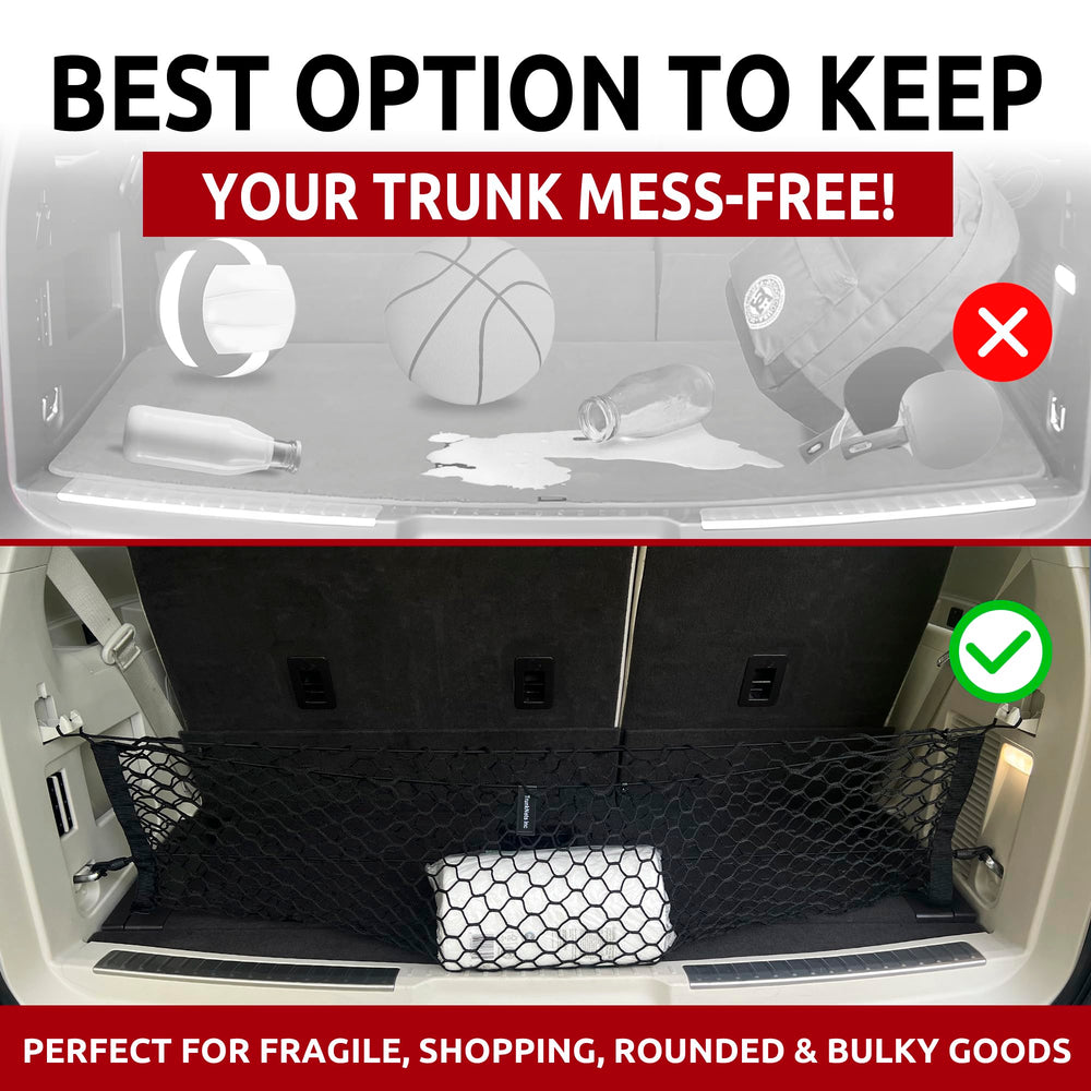 TN TrunkNets premium polypropylene construction ensures long-term use.