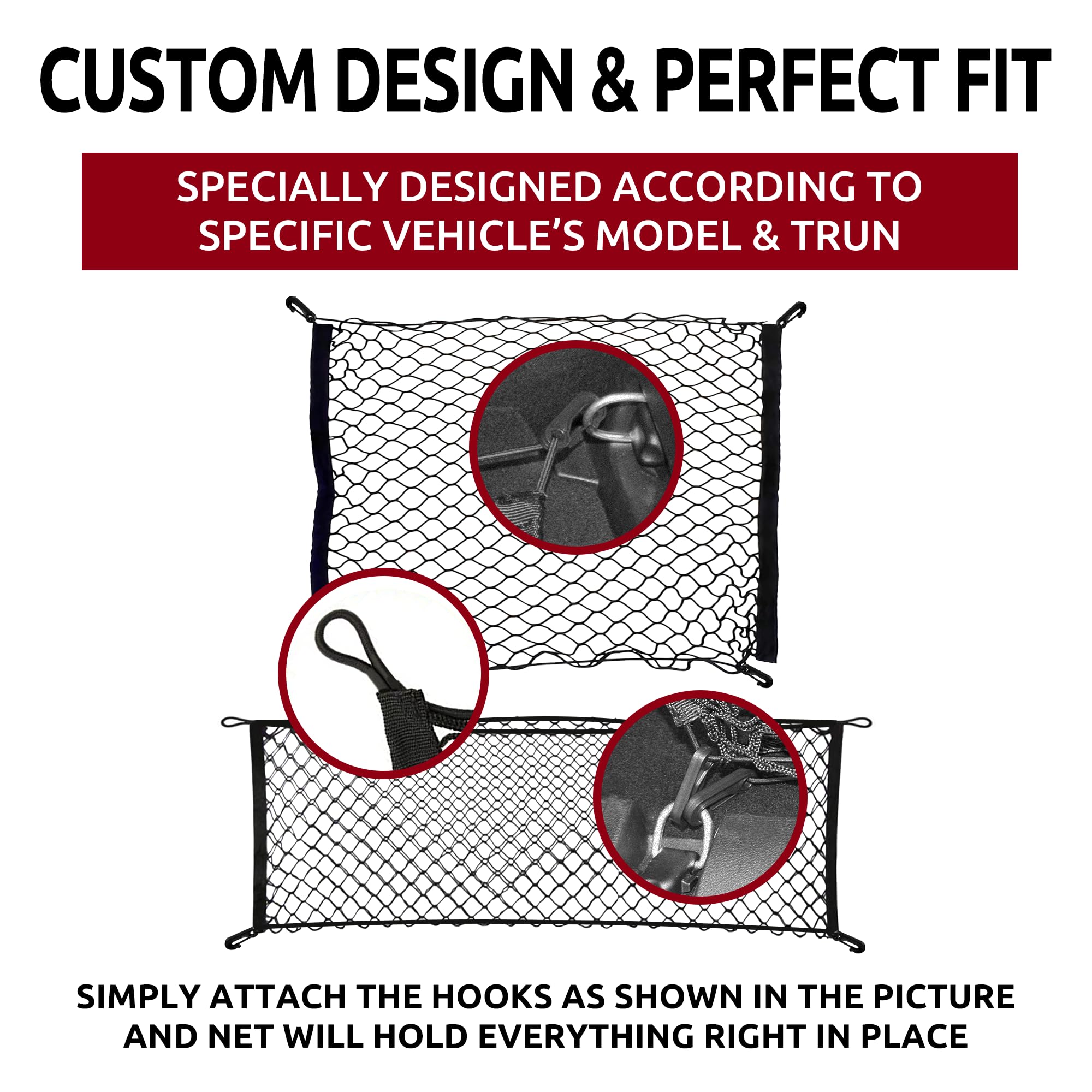 TN TrunkNets premium polypropylene material boosts durability and elasticity