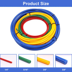 Tnisesm green 3/8 inch bending strip guides clean piping.
