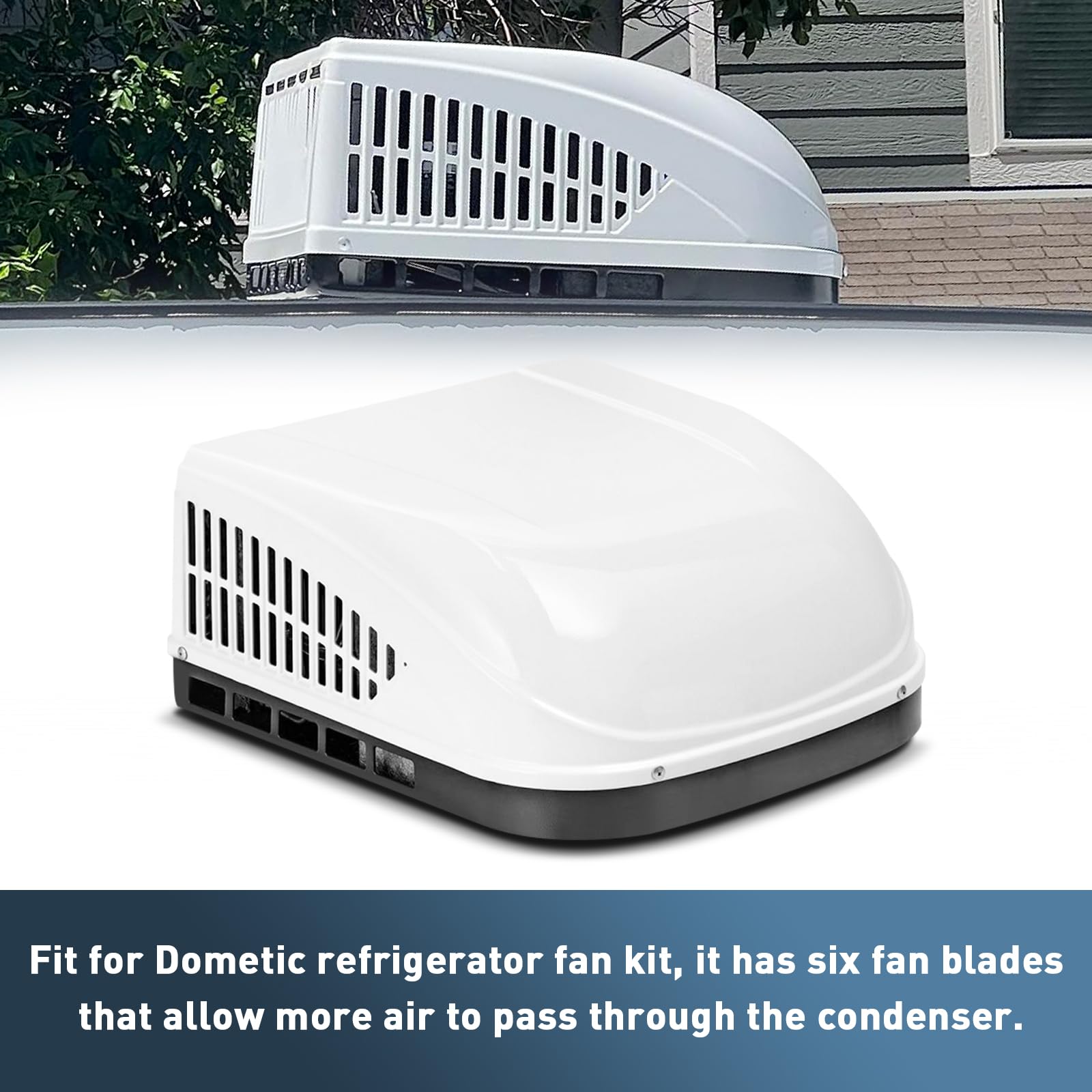 TNITRIB 3310709.005 easy installation for RV air conditioner fans.