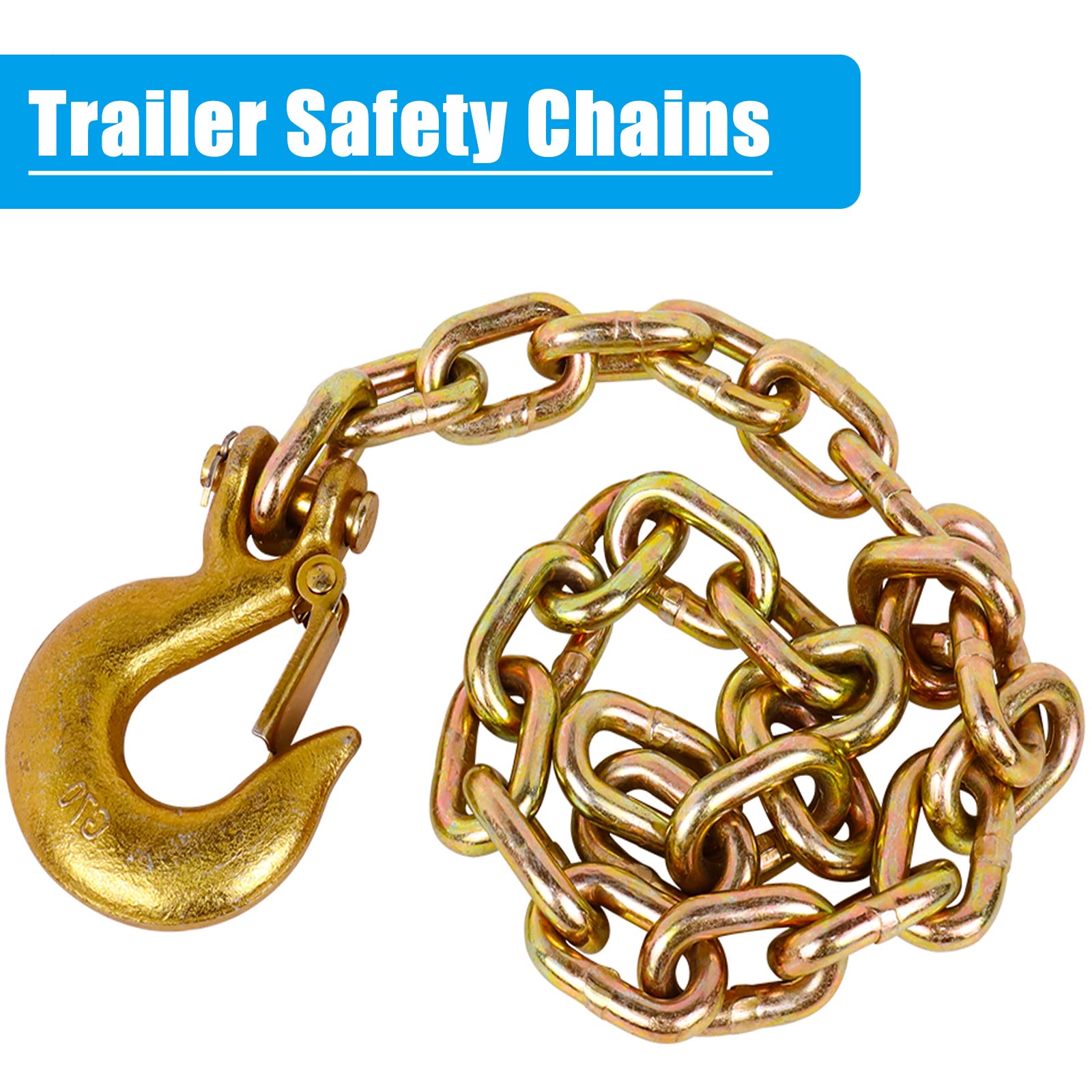 Tnyeobae 35-inch length fits various hauling setups, including utility and dump trailers.