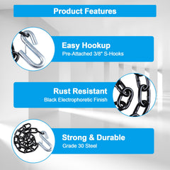 Grade 30 steel construction for strong towing performance.