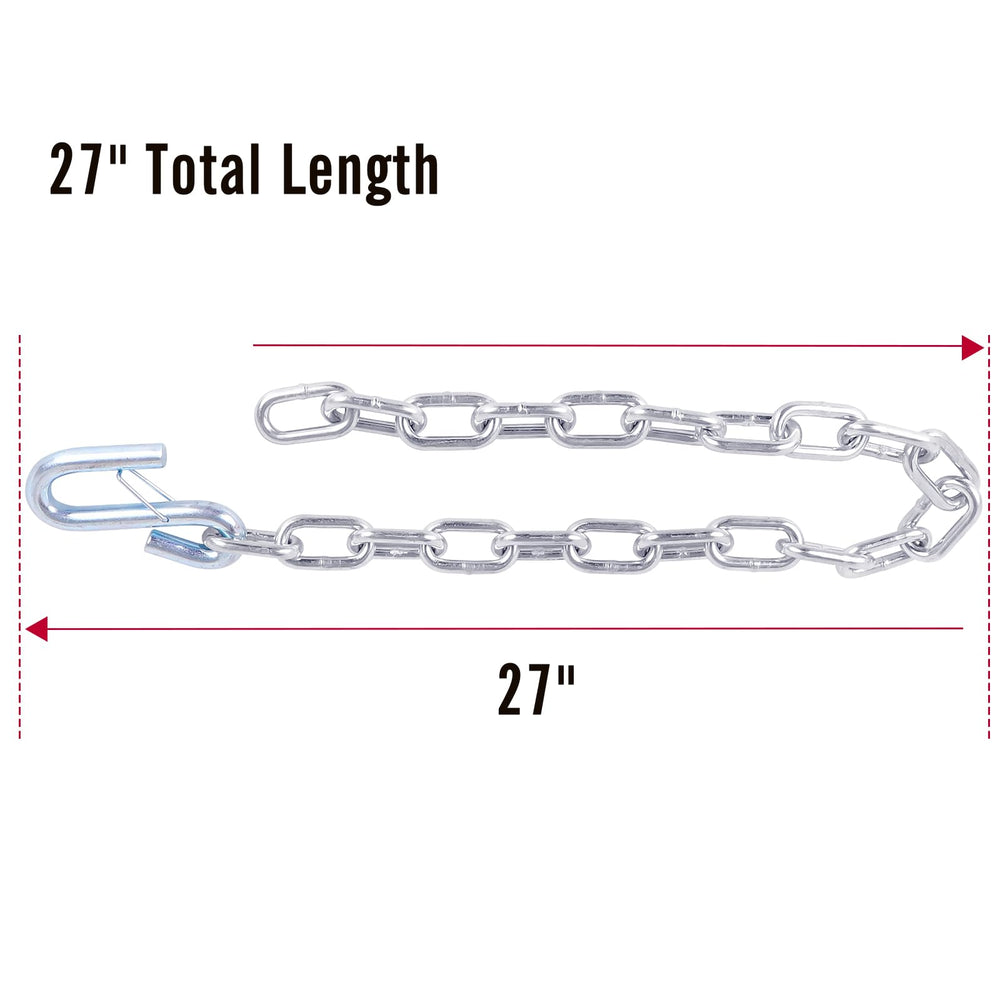 Tnyeobae zinc-plated finish resists rust in outdoor tow scenarios.
