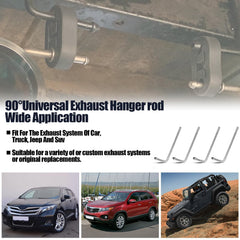 Tobaiwind weld-bracket kit displays exhaust hanger assembly for quick DIY installation.