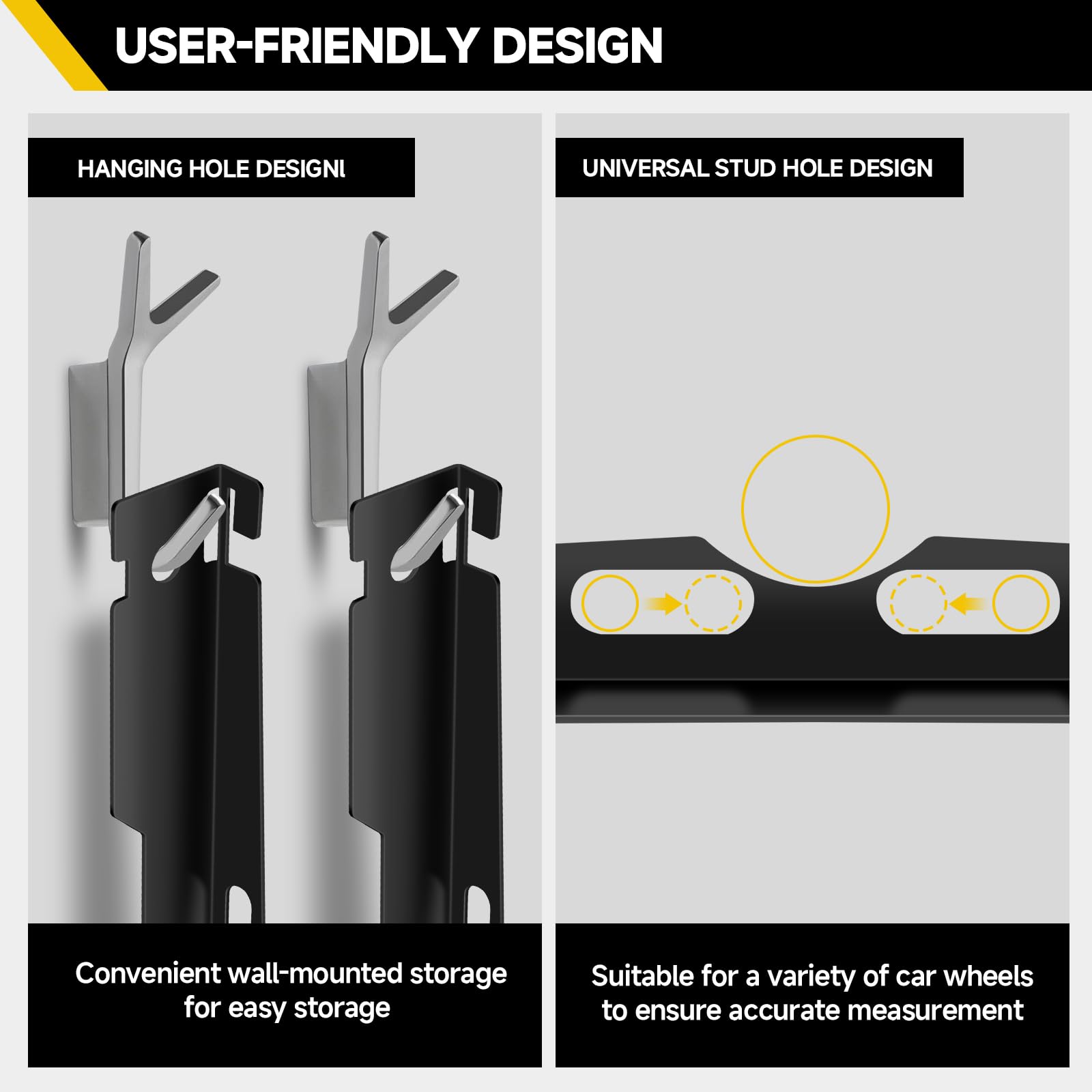 TOBUMO all-steel construction with black coating resists deformation and rust.