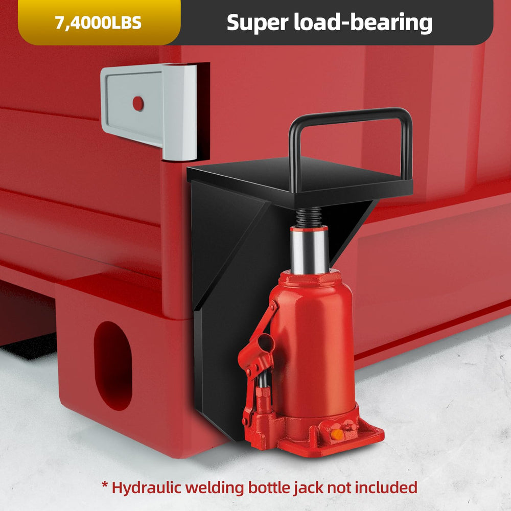 TOBUMO 1-inch carbon steel construction provides robust support.
