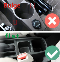 Tocsho armrest box front and rear USB ports for convenient charging.