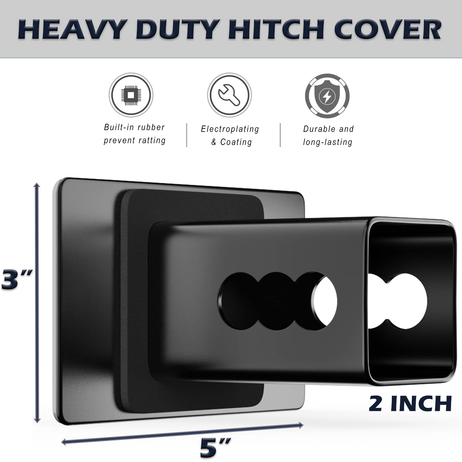 TOEASYTY hitch lock and keys shown for theft protection