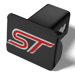Close-up of TOEASYTY hitch cover lock system and 5/8-inch pin.