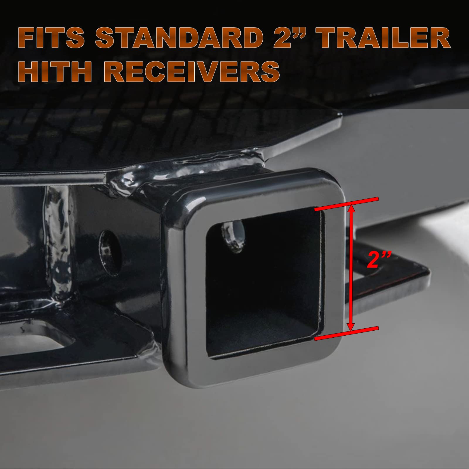 TOEASYTY two-exclusive-keys hitch lock secures mounting and quick access