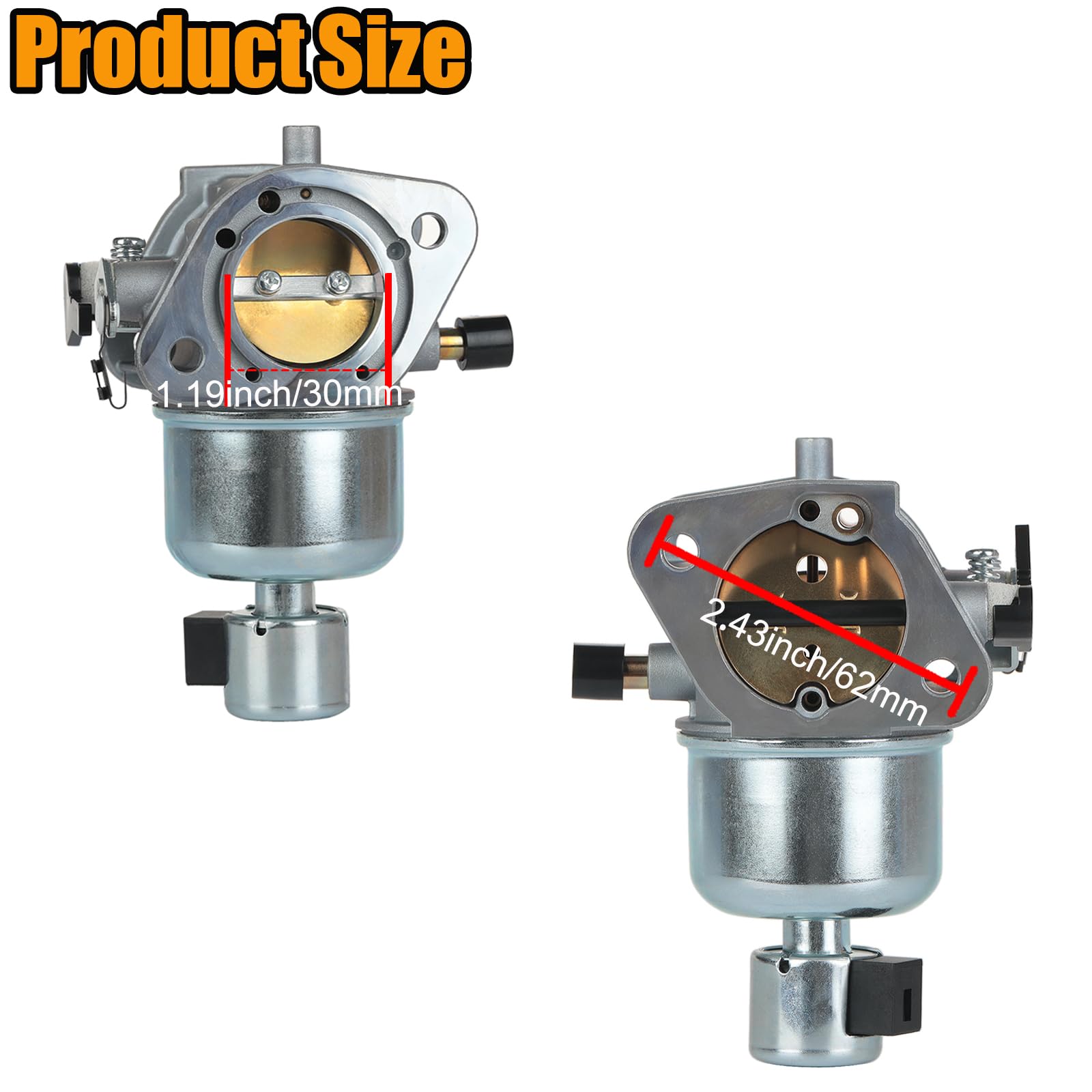 TOFCHMIC carburetor for Kawasaki FR730V engine demonstrating throttle responsiveness
