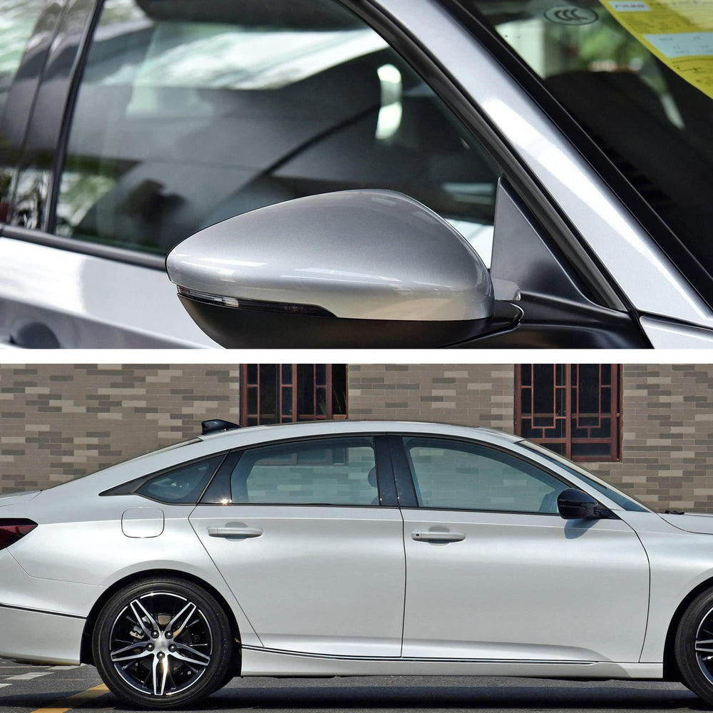 Tomall adhesive vinyl install with heat ensures secure fit.