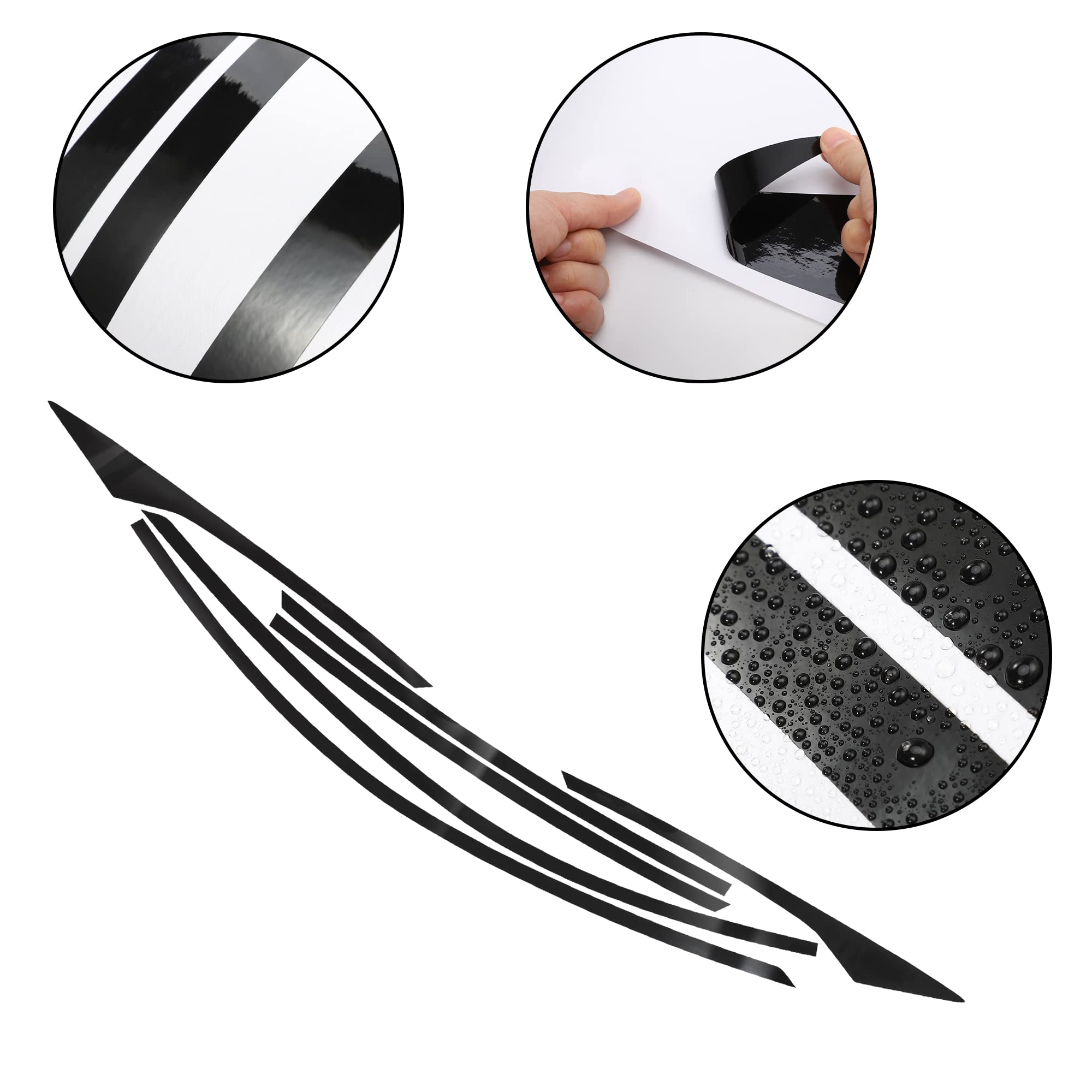 Tomall car window edge protector for Accord with durable finish.