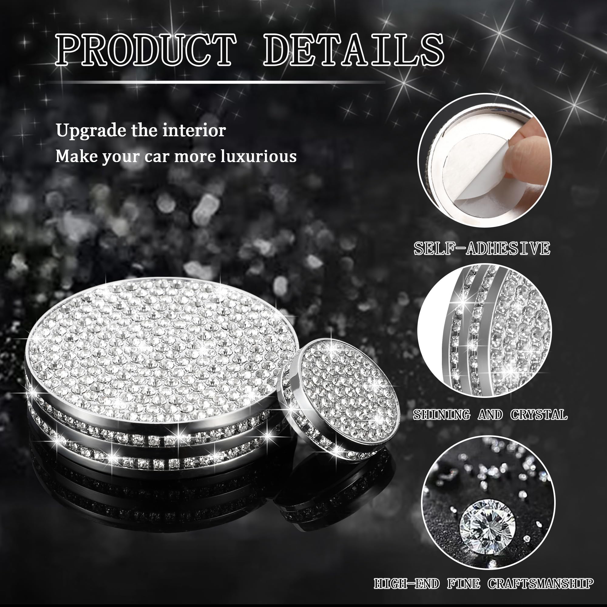 TOMALL easy-adhesive installation avoids drilling and keeps factory finish.