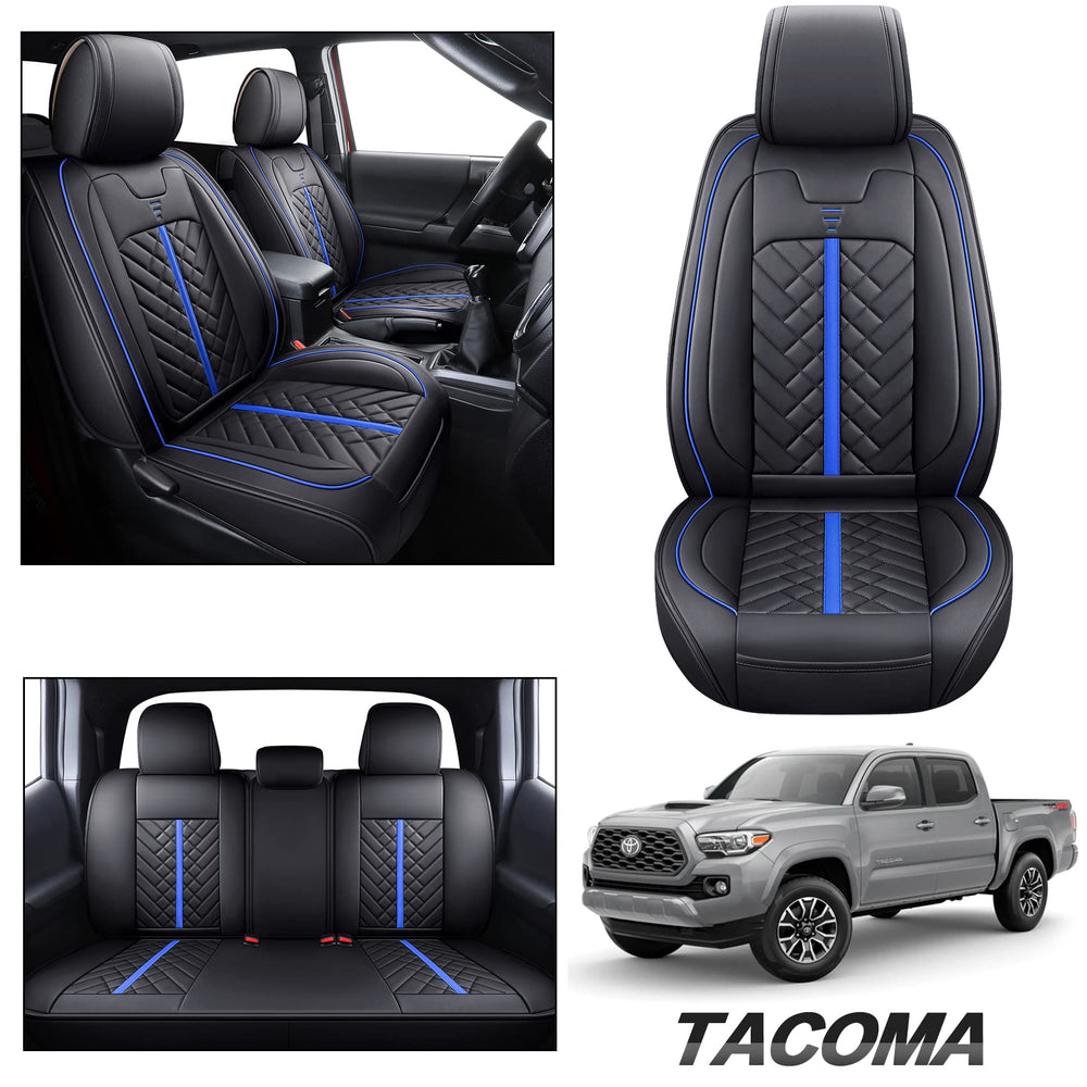 Tomatoman Tacoma black-blue finish complements most interiors