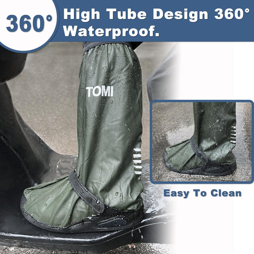 TOMI reflective strip design enhances visibility during evening strolls