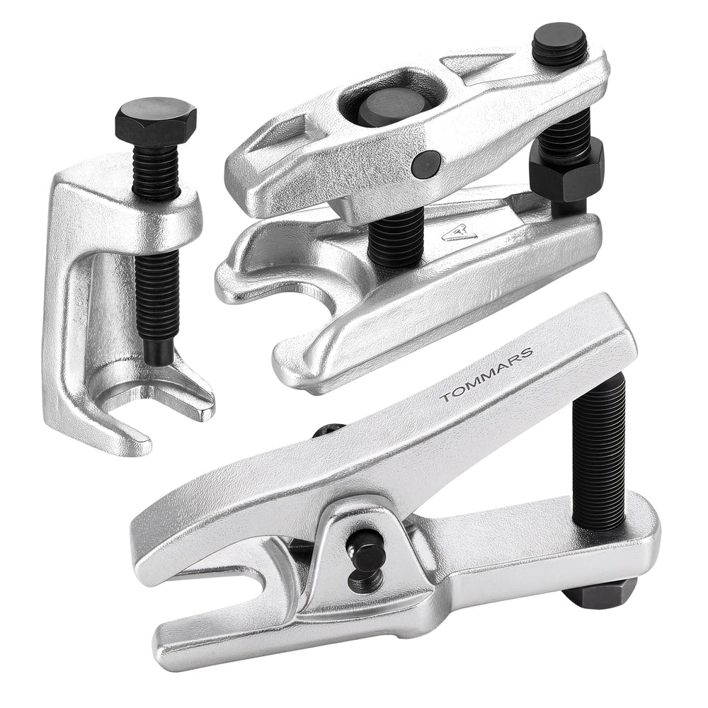 TOMMARS lever-style ball joint separator in use for damage-free removal