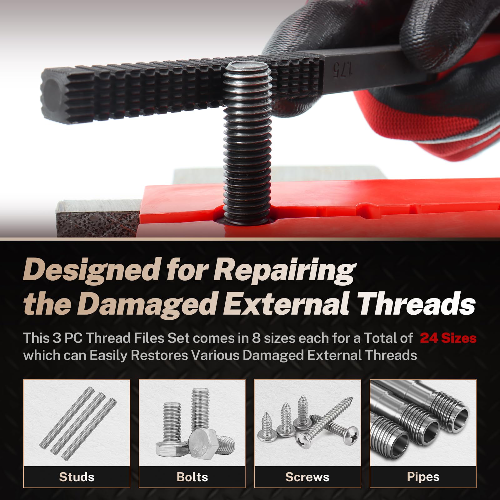 TOMMARS end caps protect blades for safer repairs